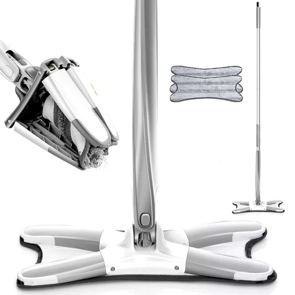 Microfiber 360° Swivel Flat Mop